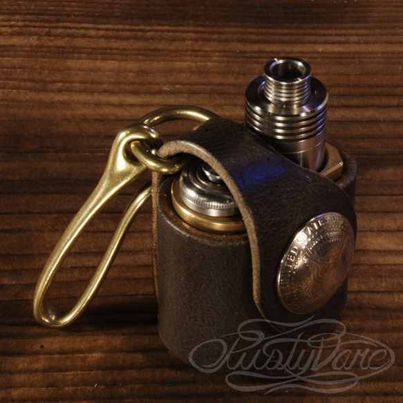 [受注製作可] Vape「Phantus Mini Brass Monkee」専用レザーケース #002 2枚目の画像