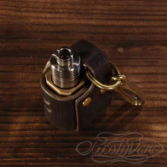 [受注製作可] Vape「Phantus Mini Brass Monkee」専用レザーケース #002 3枚目の画像