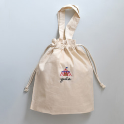 楽天市場】SOBIA アニマル刺繍 2way コード 巾着ショルダー