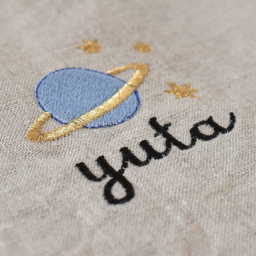 入園入学》名入れ刺繍 巾着 【選べるデザイン】コップ袋／給食袋
