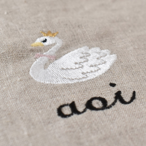 入園入学》名入れ刺繍 巾着 【選べるデザイン】コップ袋／給食袋