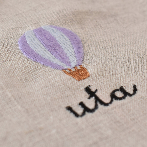入園入学》名入れ刺繍 巾着 【選べるデザイン】コップ袋／給食袋