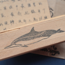 鯨豚印章（飛旋海豚） 第3張的照片