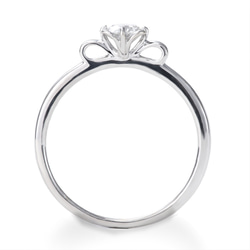 プロポーズ 婚約指輪 最高の輝き トリプルエクセレントカット 0.3カラット ダイヤモンド 鑑定書付 [ミワホウセキ] 2枚目の画像