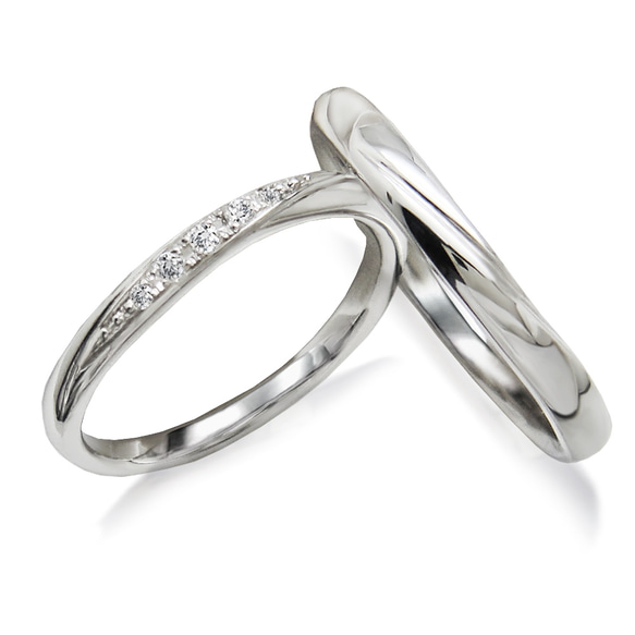 特別価格 プラチナ ダイヤモンド 結婚指輪 2本ペアでこの価格！サイズ ...