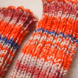 手編みの靴下（男性用26cm前後） 4枚目の画像