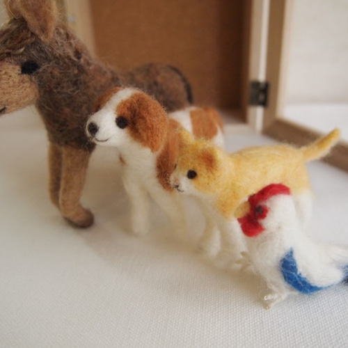 羊毛フェルト☆Stone部隊(スノーフレーク) 羊毛フェルト 羊毛刺繍 幸せのかけら | しろくまのおてて