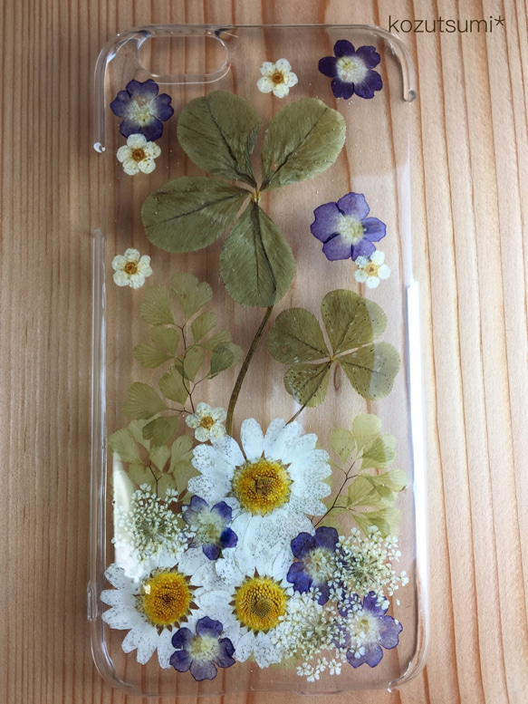 押し花ブーケのiPhoneケース (iPhone6.6s)❁ 1枚目の画像