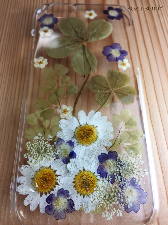 押し花ブーケのiPhoneケース (iPhone6.6s)❁ 3枚目の画像