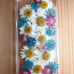 押し花ブーケのiPhoneケース(iPhone5.5s)❁ 1枚目の画像