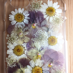 押し花ブーケのiPhoneケース(6Plus)❁ 2枚目の画像