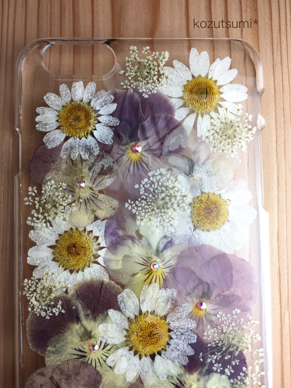 押し花ブーケのiPhoneケース(6Plus)❁ 2枚目の画像
