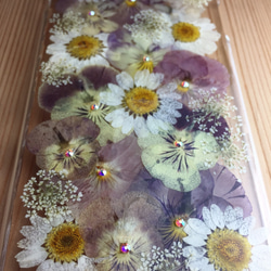 押し花ブーケのiPhoneケース(6Plus)❁ 3枚目の画像