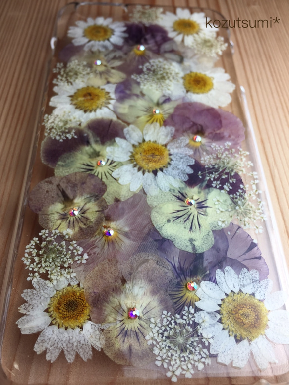 押し花ブーケのiPhoneケース(6Plus)❁ 3枚目の画像