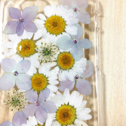 くじらさまオーダー❁押し花ブーケのケース(iPhone6)#6❁ 3枚目の画像