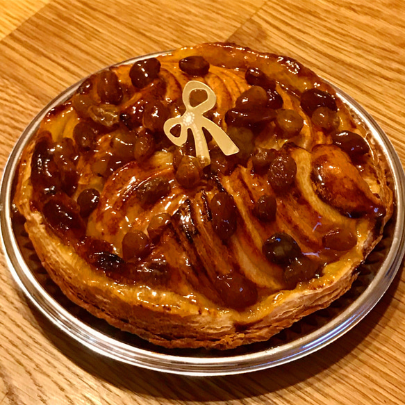 シナモンたっぷり♪ラムレーズンのフレンチアップルパイ 1枚目の画像