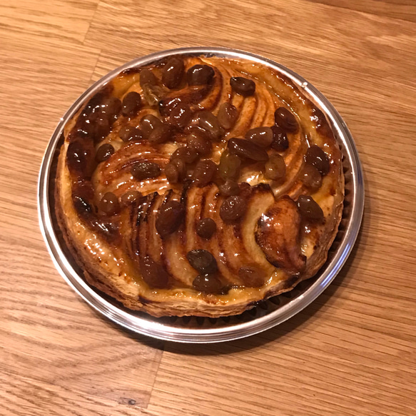 シナモンたっぷり♪ラムレーズンのフレンチアップルパイ 2枚目の画像