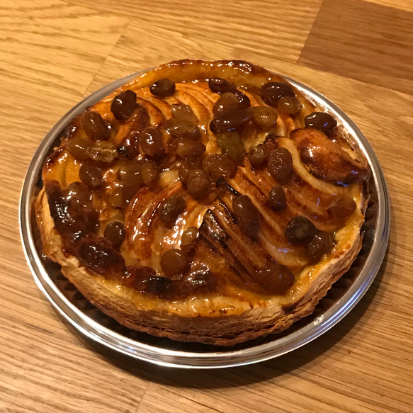 シナモンたっぷり♪ラムレーズンのフレンチアップルパイ 4枚目の画像