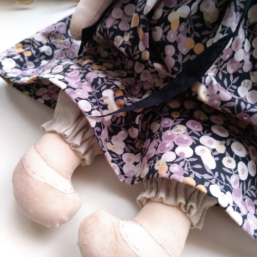アンティーク♡猫ちゃんコンパニオン♡ドールのお供に♡ DOLK×Floral Garden×ふにゃほわ×MYOU DOLL】 Sandra 三毛猫