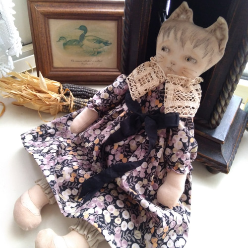 カントリードール猫 その他人形 misa1960 通販 11181804｜Creema