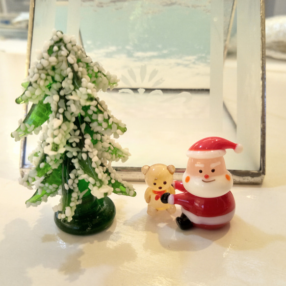 季節ごとに ディスプレイを変えて飾れる【ステンドグラス】クリスマス 2枚目の画像
