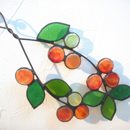 お纏め✨桃蓮玉✨オレンジ鈴ステンドグラス Millersburg Primrose Pattern Marigold Carnival Glass Bowl