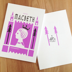 切り絵マンガ「MACBETH　マクベス」 1枚目の画像