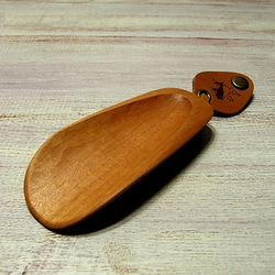 木製シューホーン（ヤマザクラ） 3枚目の画像