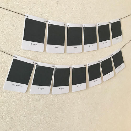 PhotoGarland・フォトガーランド・フォトアルバム・1stbirthday
