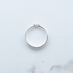 【美鑽銀飾】低調氣質x鋯石細款純銀戒指 (可當尾戒)  | 大員囡仔 第5張的照片