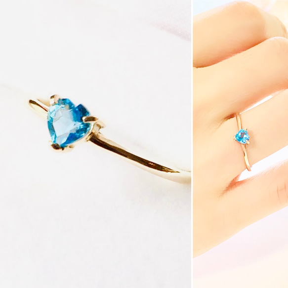 再販x5・K10・K18・Pt(10金・18金・プラチナ)高品質ブルートパーズ