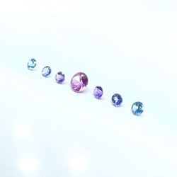 [再販] 10金・18金・プラチナ高品質ピンクサファイアと天然石の馬蹄ホースシューリング【セミオーダーメイド】 18枚目の画像