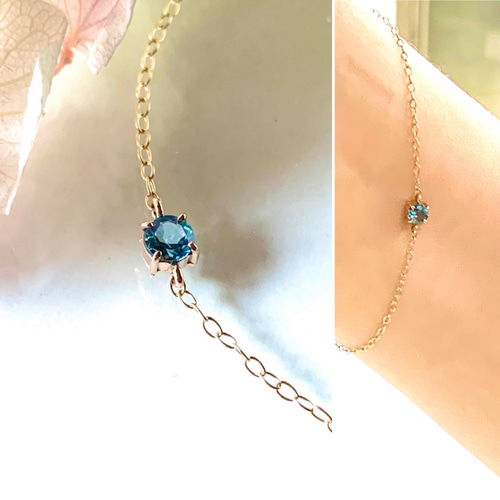 再販x2・K10・K18・Pt(10金・18金・プラチナ)高品質ブルートパーズの