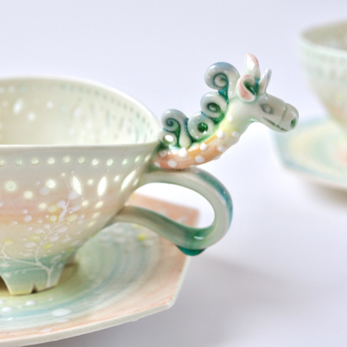 みかガマ 黒風船八角皿 2枚セット 【公式通販】