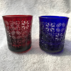 【母の日】組子文様のお猪口 1枚目の画像