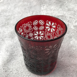 【母の日】組子文様のお猪口 5枚目の画像