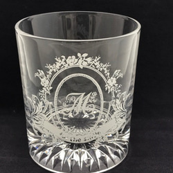 【父の日】イニシャルグラス（for the smail） 1枚目の画像