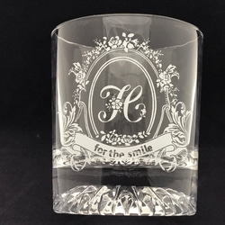 【父の日】イニシャルグラス（for the smail） 7枚目の画像