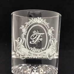 【父の日】イニシャルグラス（for the smail） 8枚目の画像