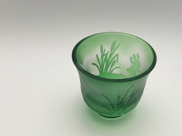 うさぎのお月見ダンス（お猪口） 6枚目の画像