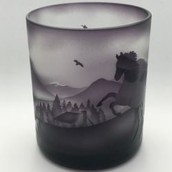 【父の日】馬が佇む風景（タンブラー） 3枚目の画像