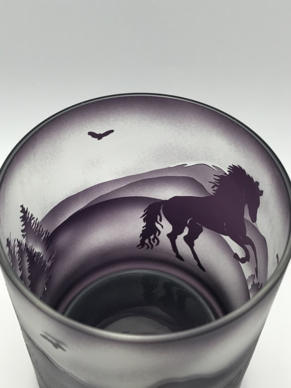【父の日】馬が佇む風景（タンブラー） 4枚目の画像