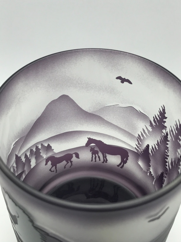 【父の日】馬が佇む風景（タンブラー） 5枚目の画像