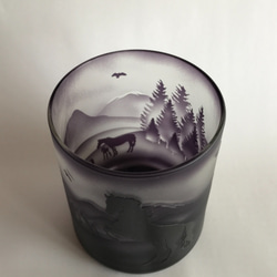 【父の日】馬が佇む風景（タンブラー） 8枚目の画像