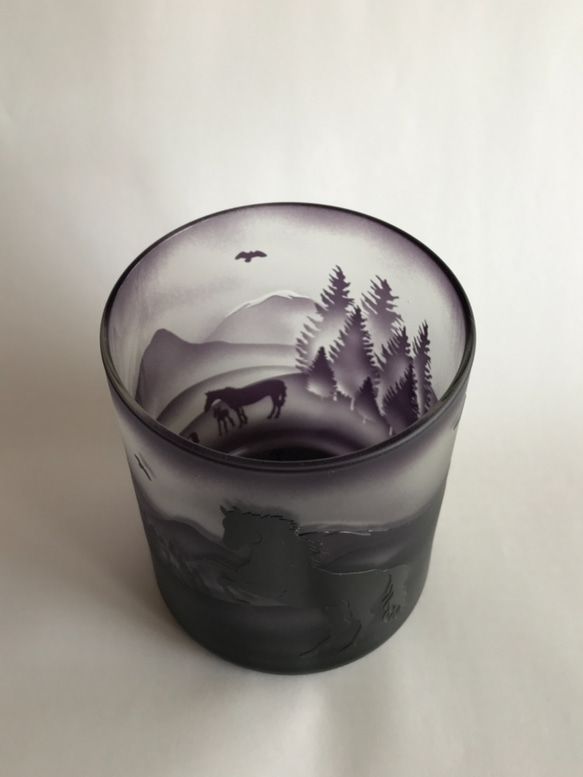 【父の日】馬が佇む風景（タンブラー） 8枚目の画像