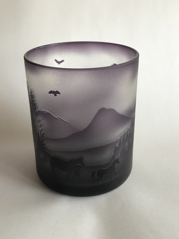 【父の日】馬が佇む風景（タンブラー） 10枚目の画像