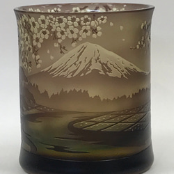 富士と桜と鶴と松、懐かしい和モダンな風景 1枚目の画像