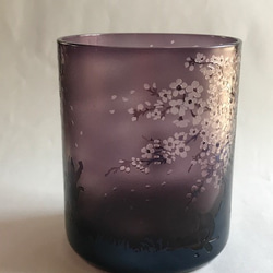 【父の日】猫のお花見タンブラー 2枚目の画像