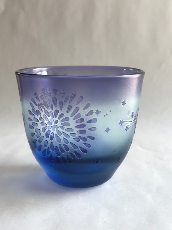 【父の日】犬（柴犬）の花火見物 2枚目の画像