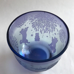 【父の日】犬（柴犬）の花火見物 4枚目の画像